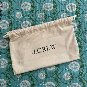 J.Crew Natural Canvas Pouch